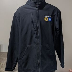 teamGM Large Black Made in USA Jacket